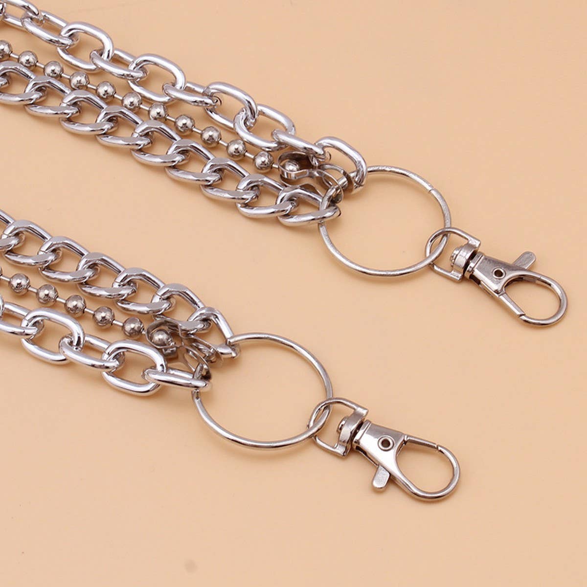 MINIMALIST RETRO HIP HOP PANTS CHAIN