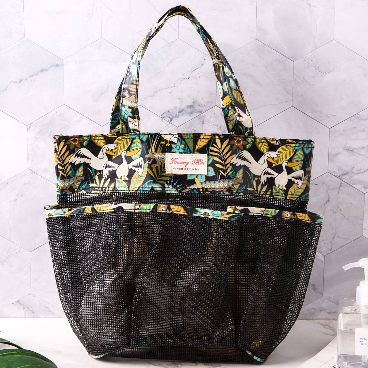 MULTI POCKET PORTABLE MAKEUP BAG WASH BAG_CWAB1721