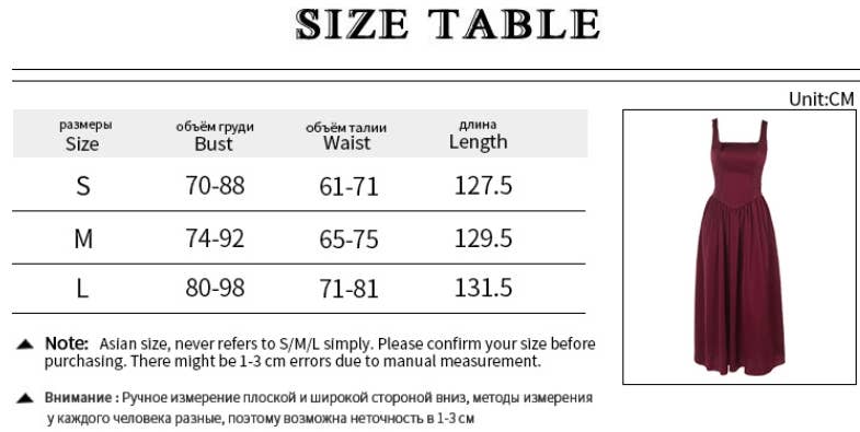 CWDMD5075_SQUARE NECK SLIM FIT SPAGHETTI STRAP DRESS