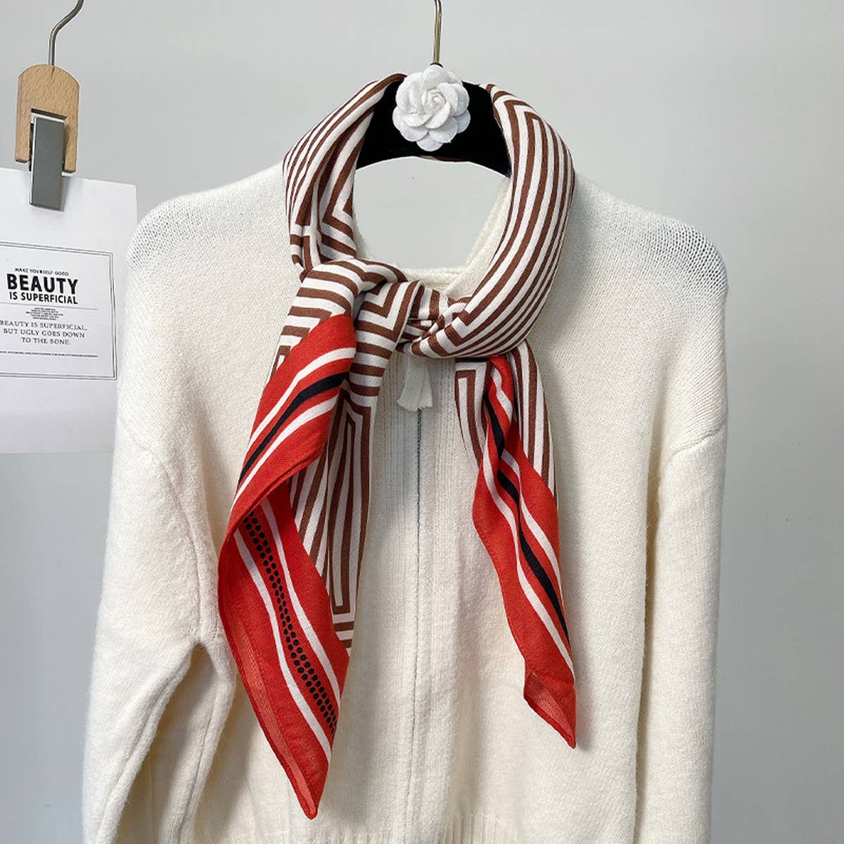 Autumn Winter Scarf - Stylish Irregular Shawl_CWASC0902