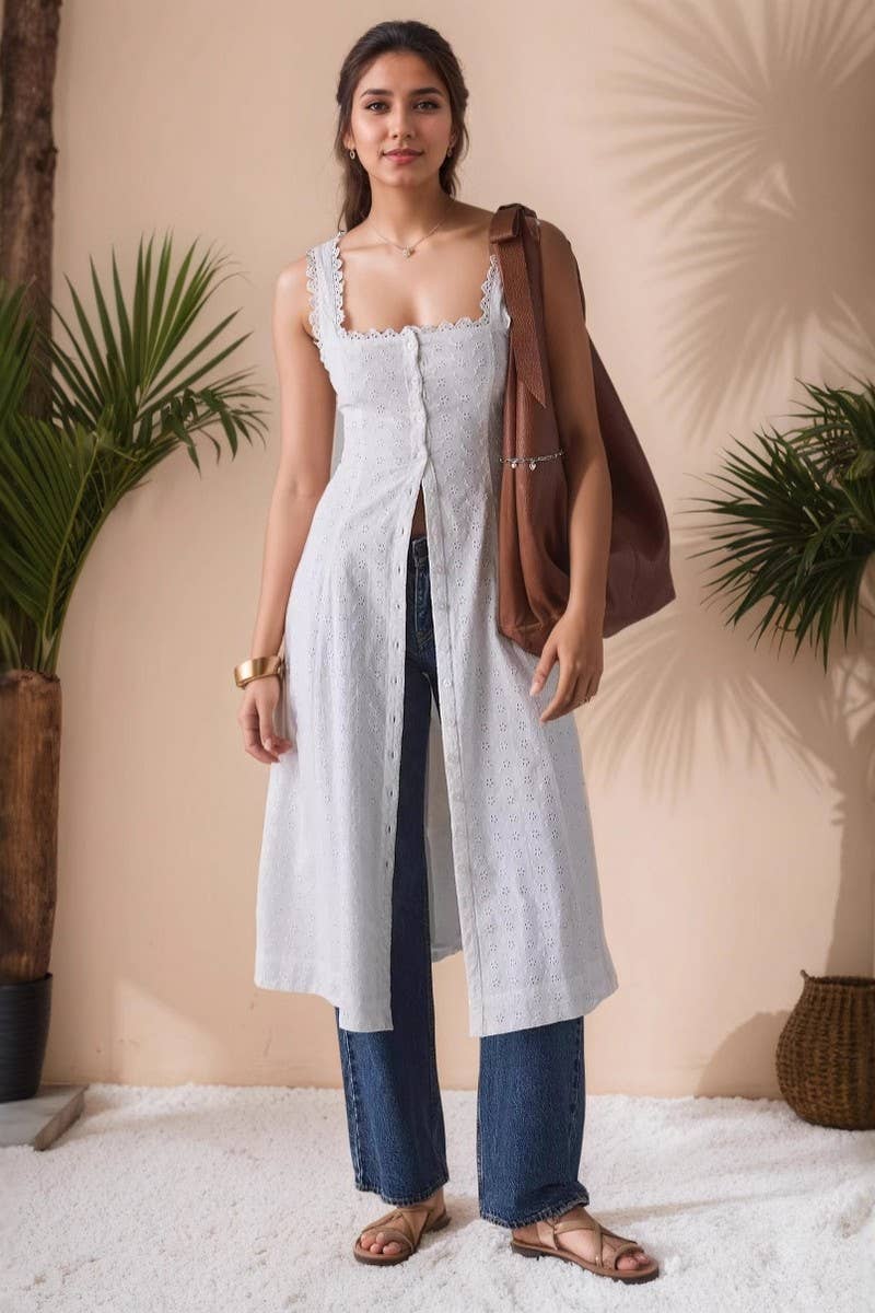 CWDMD6411_LACE SLEEVES BACKLESS FITTED MIDI DRESS