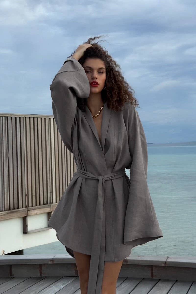 CWDSD7798_COTTON-LINEN BELTED BEACH MAXI DRESS