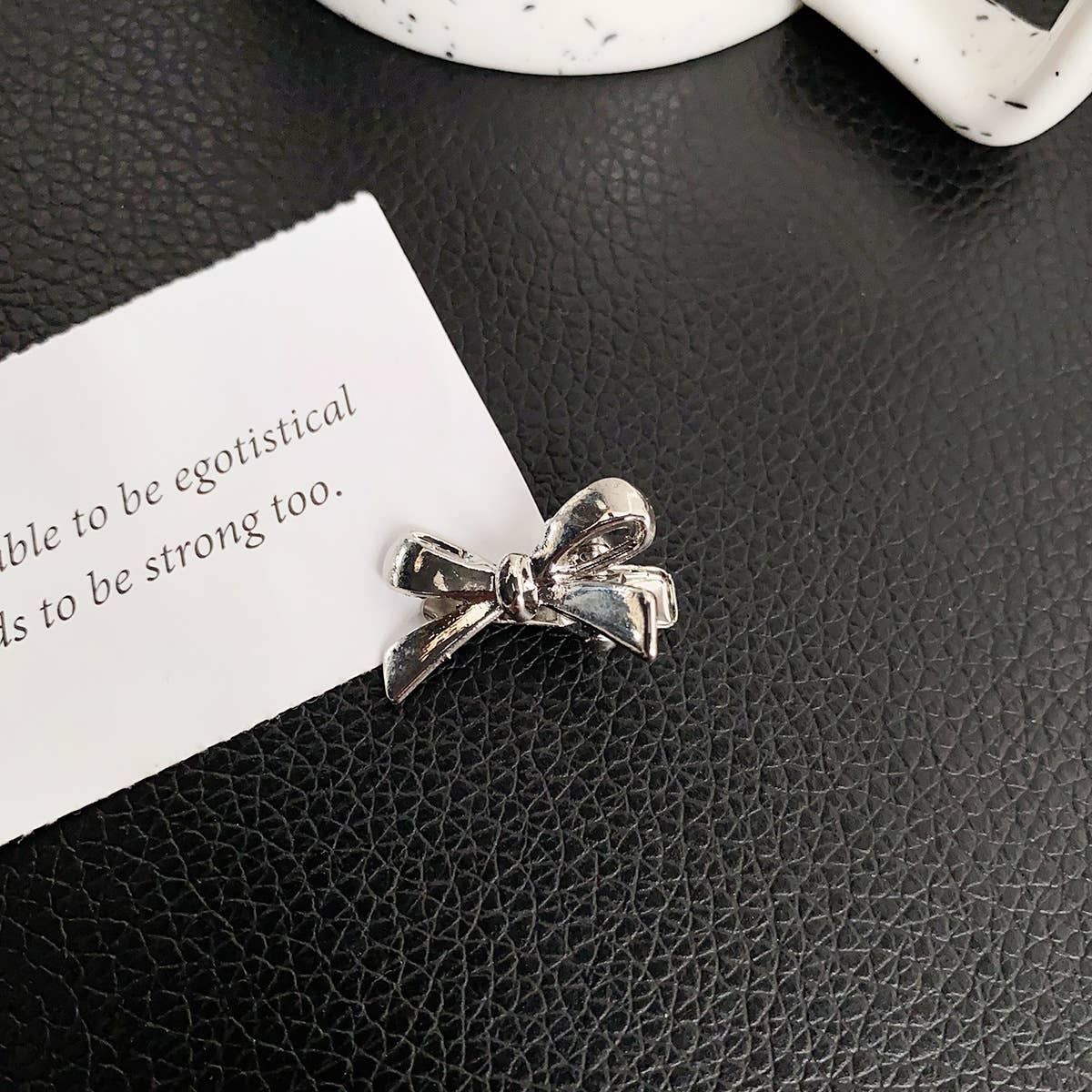 High-end and elegant bow alloy hair clips