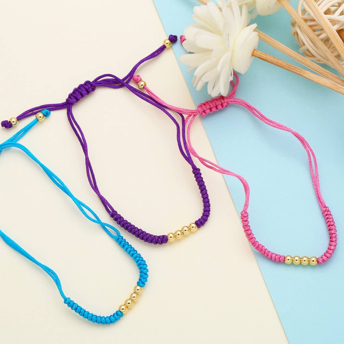 MULTI COLOR HANDWOVEN BRACELET