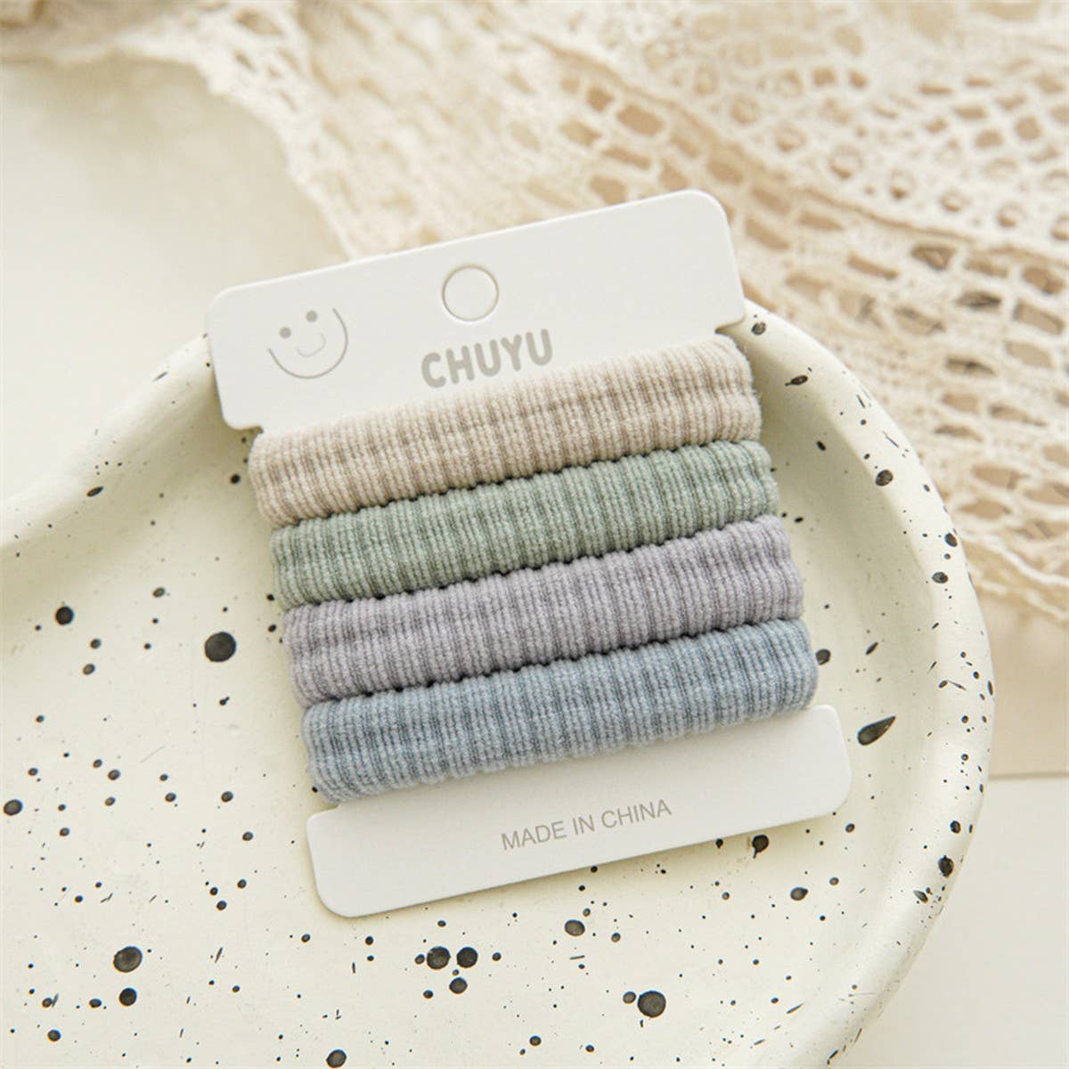 HIGH ELASTICITY SIMPLE PONYTAIL HAIR TIES_CWAHA1131