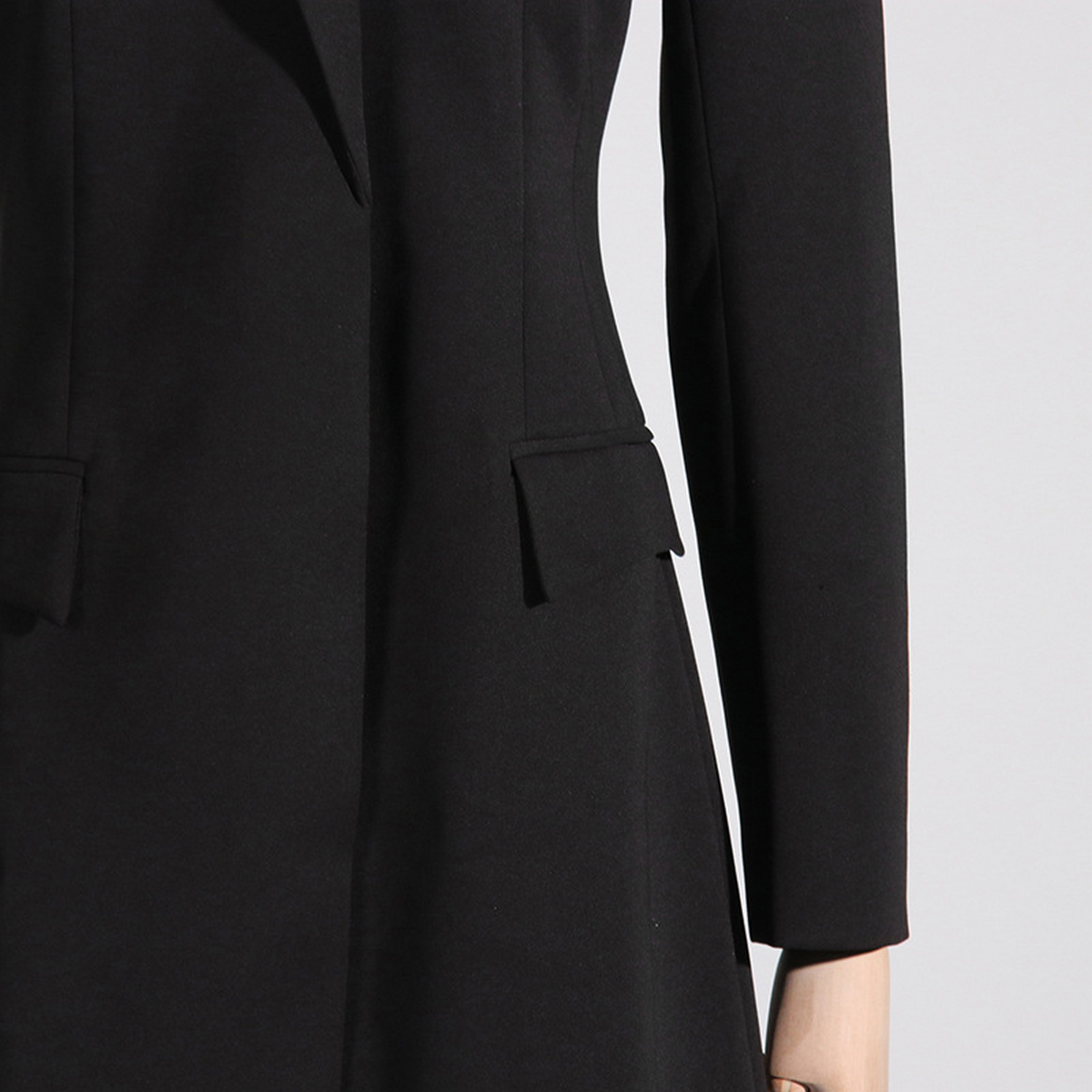 Niche Design Slim Trench Coat ??Elegant & Chic_CWOCO1257