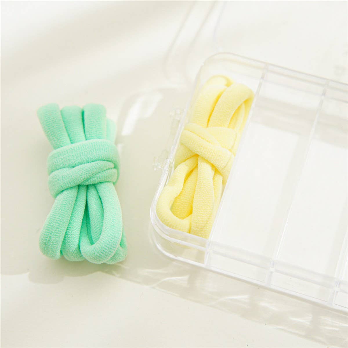 1BOX/25PCS ELASTIC HAIR TIES CANDY COLOR HAIRBANDA_CWAHA1109