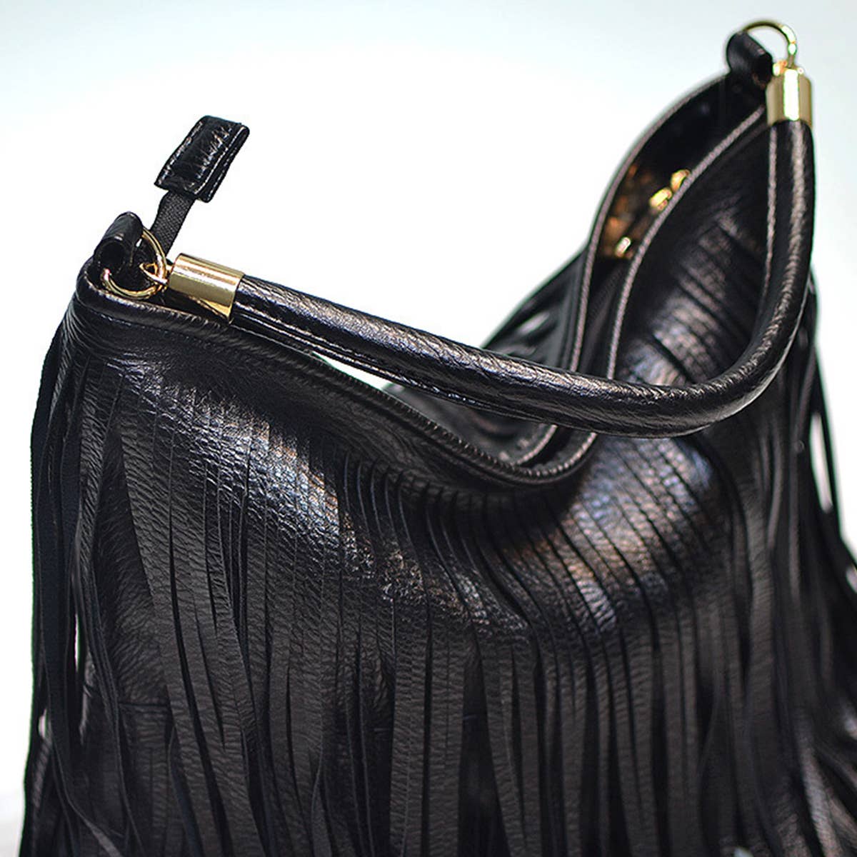 WOMEN SOFT FRINGE PURSE CROSSBODY BAG_CWAB0792