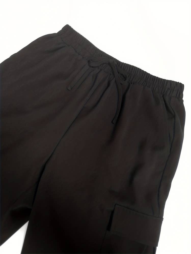 Elasticated waist soles and ankle straps