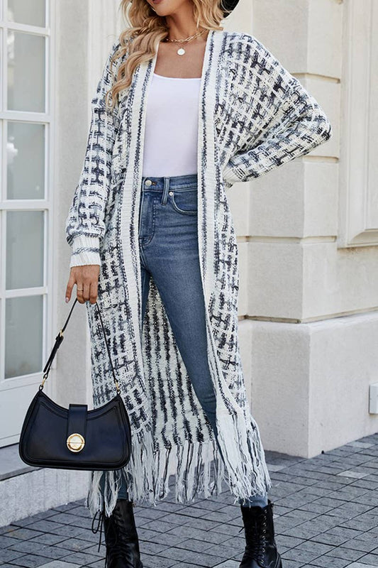 CWOCAL0506_Long Sleeve Casual Open Front Cardigan Sweater