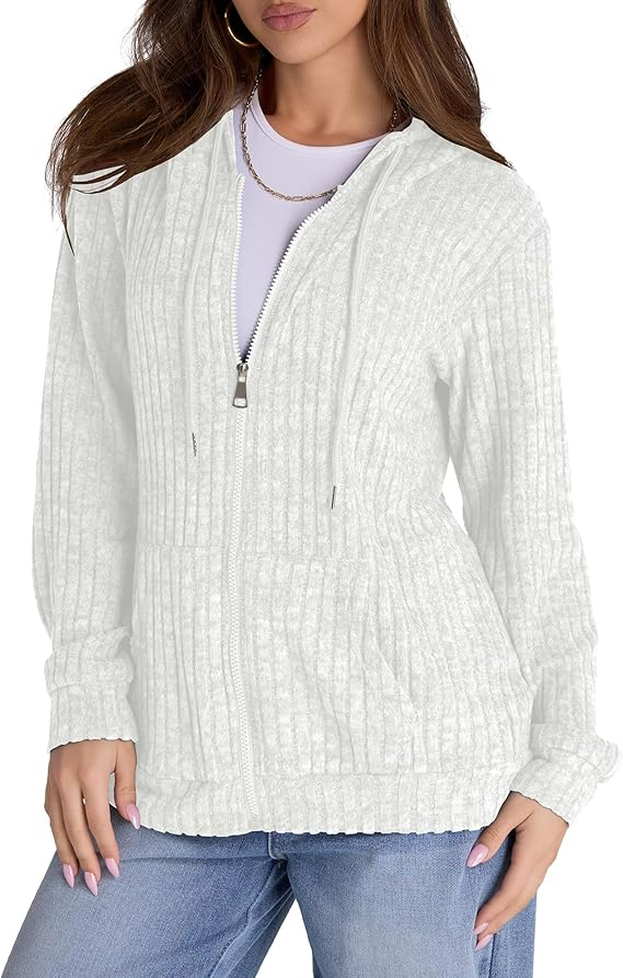 LONG SLEEVE SOLID COLOR PIT STRIP WOOLEN HOODIE