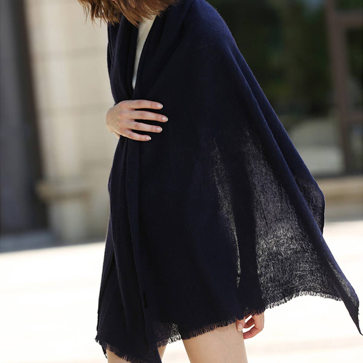 Unisex Yak Wool Shawl ? Warm Oversized Scarf