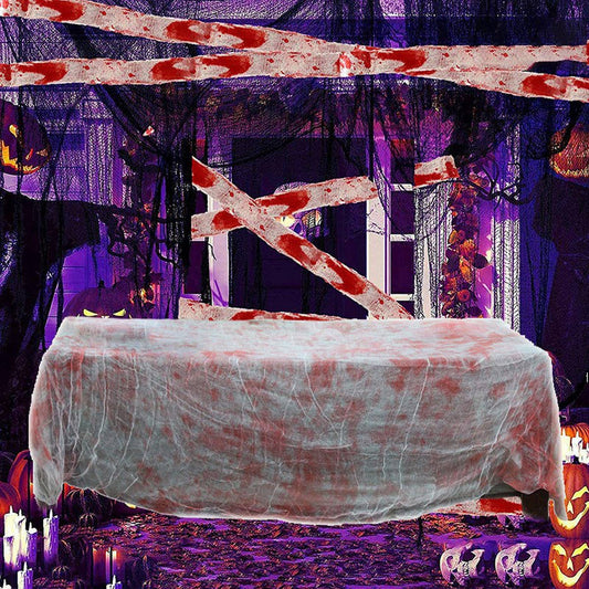 HALLOWEEN HORROR DECORATION PROPS WALLPAPER