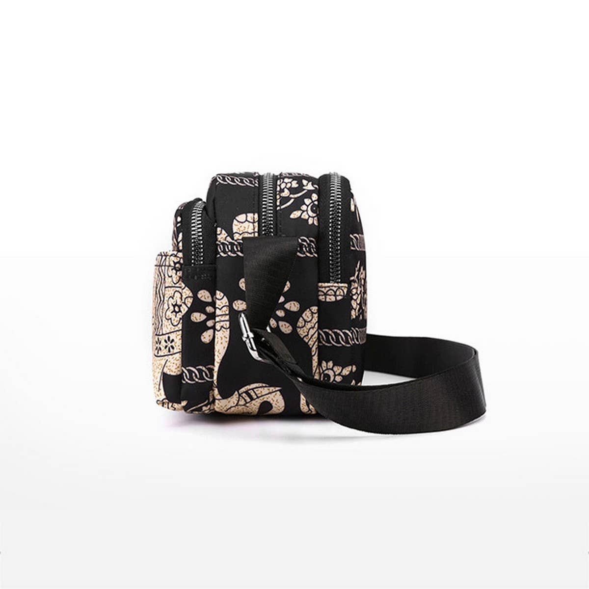 NYLON LARGE CAPACITY SHOULDER MESSENGER BAG_CWAB3487