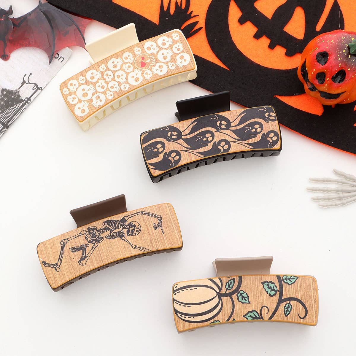 VINTAGE DARK LEATHER VINTAGE DARK LEATHER HAIRCLIP