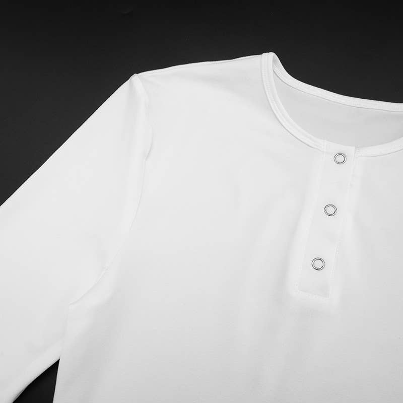 Round-neck solid crop top wide-leg pants set