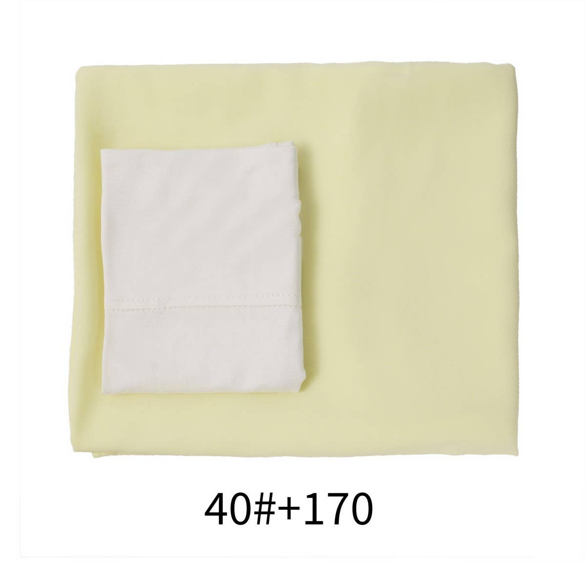 TWO-PIECE CHIFFON SHAWL AND HEADSCARF