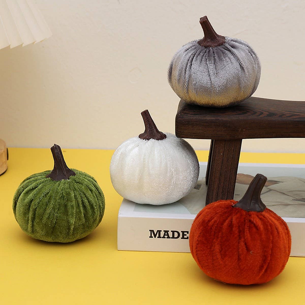 CWMM9530_HARVEST FESTIVAL THANKSGIVING PUMPKIN ORNAMENTS