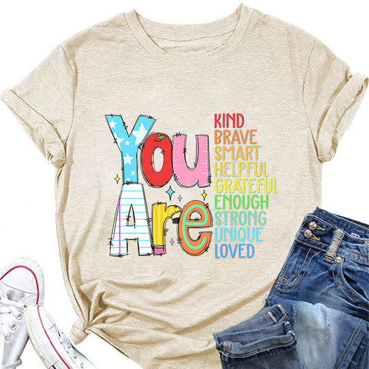 Funny Summer T-Shirt for Women, Motivational
