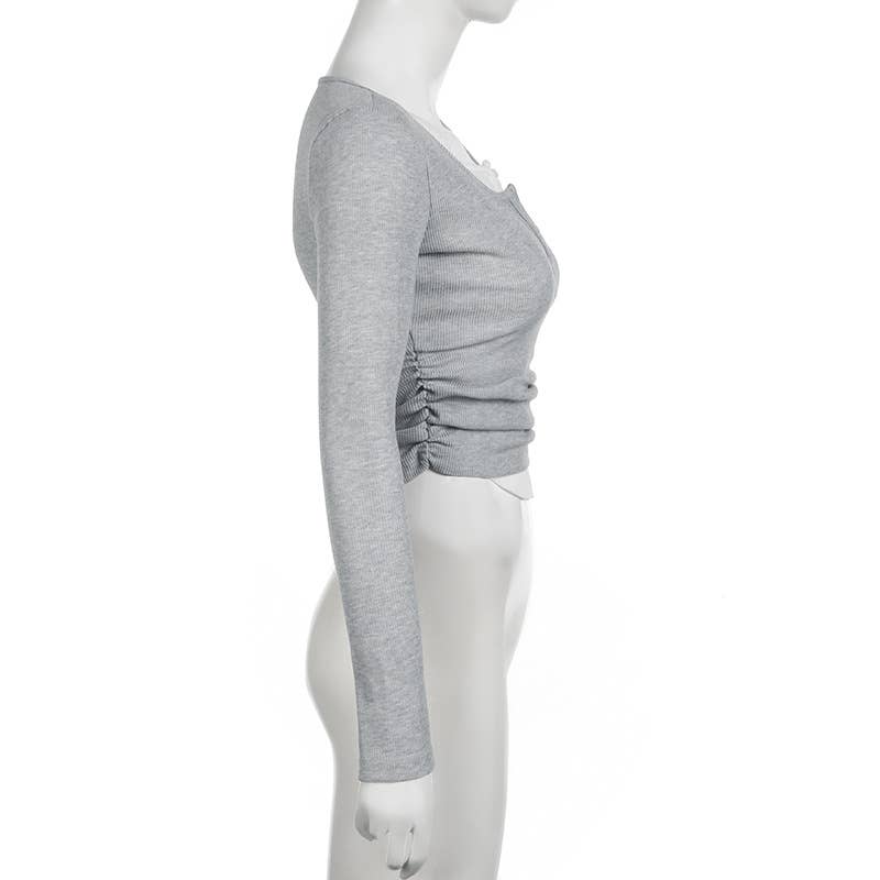 Two simple and basic pullover tops