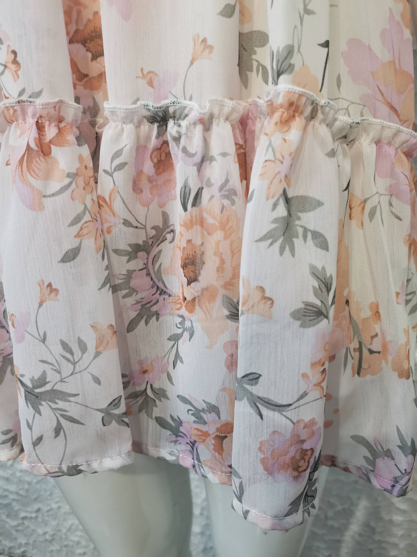 Simple print low-cut sexy short halter chiffon dress