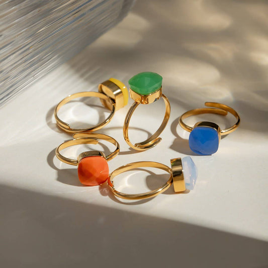 SIMPLE AND STYLISH GEOMETRIC OPEN RING