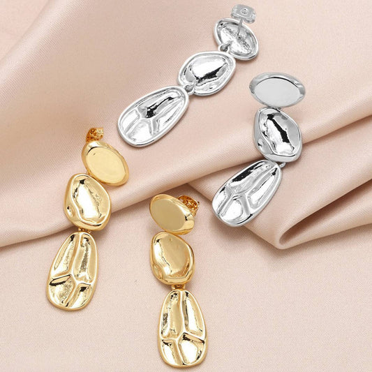 SIMPLE AND STYLISH IRREGULAR PENDANT EARRINGS