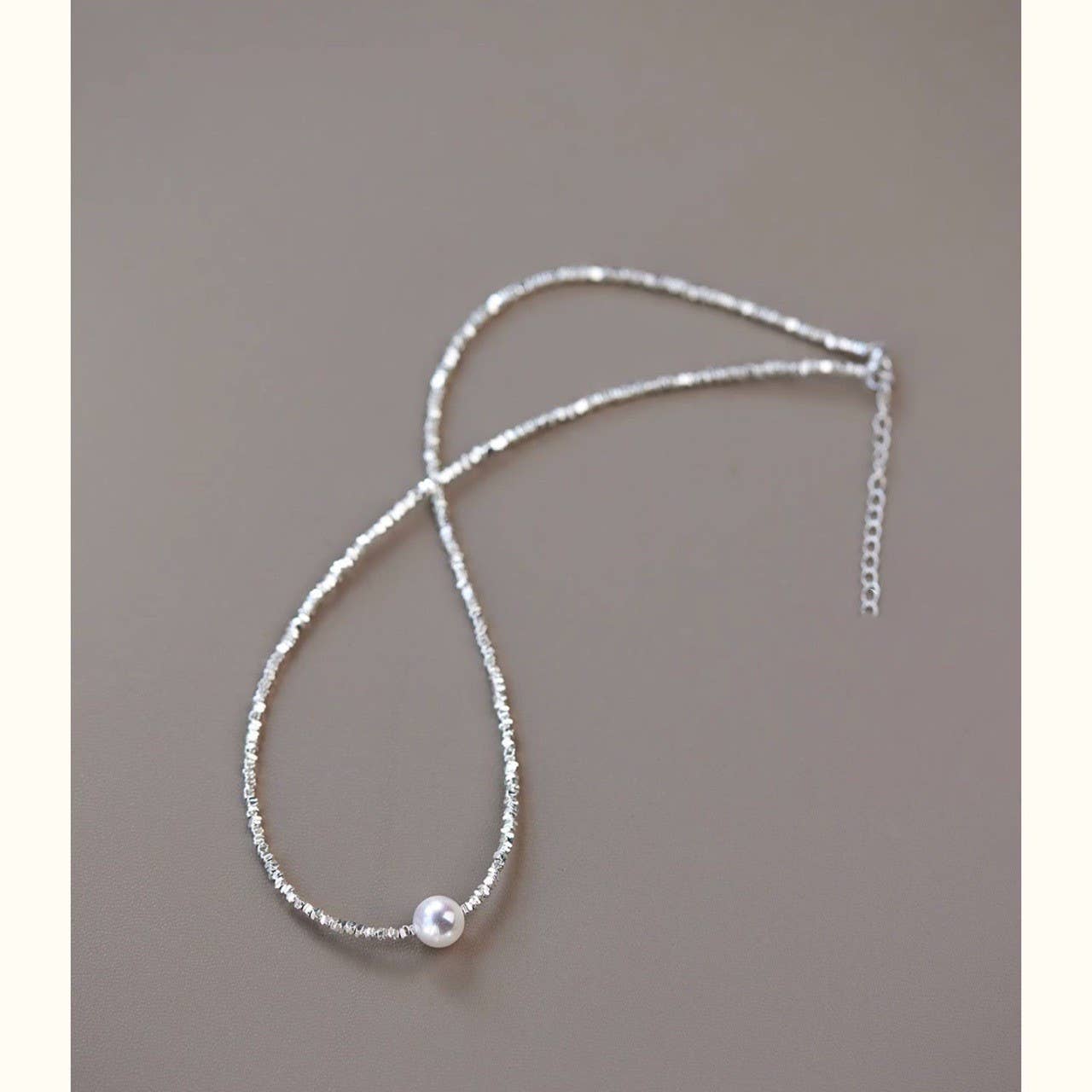 Niche design star-shaped Baroque pearl necklace