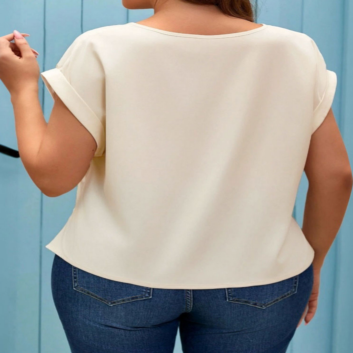 Trendy Minimalist Short Sleeve Tee for Women