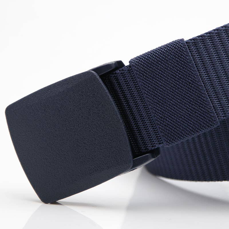 Nylon belt breathable plastic buckle canvas belt