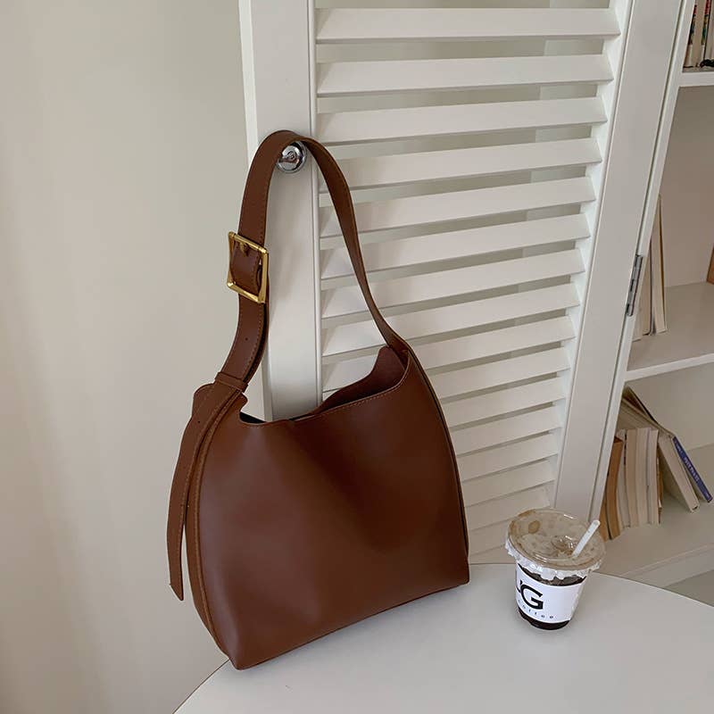 Retro crossbody bag tote bag bucket bag