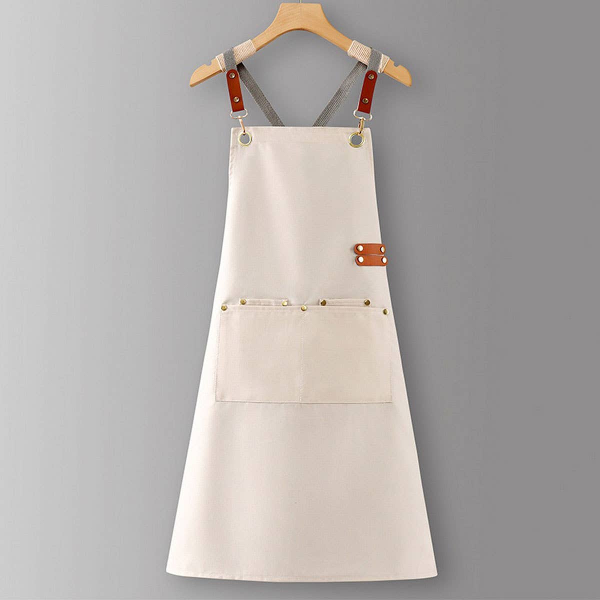 Custom Cotton Canvas Kitchen Apron for Women