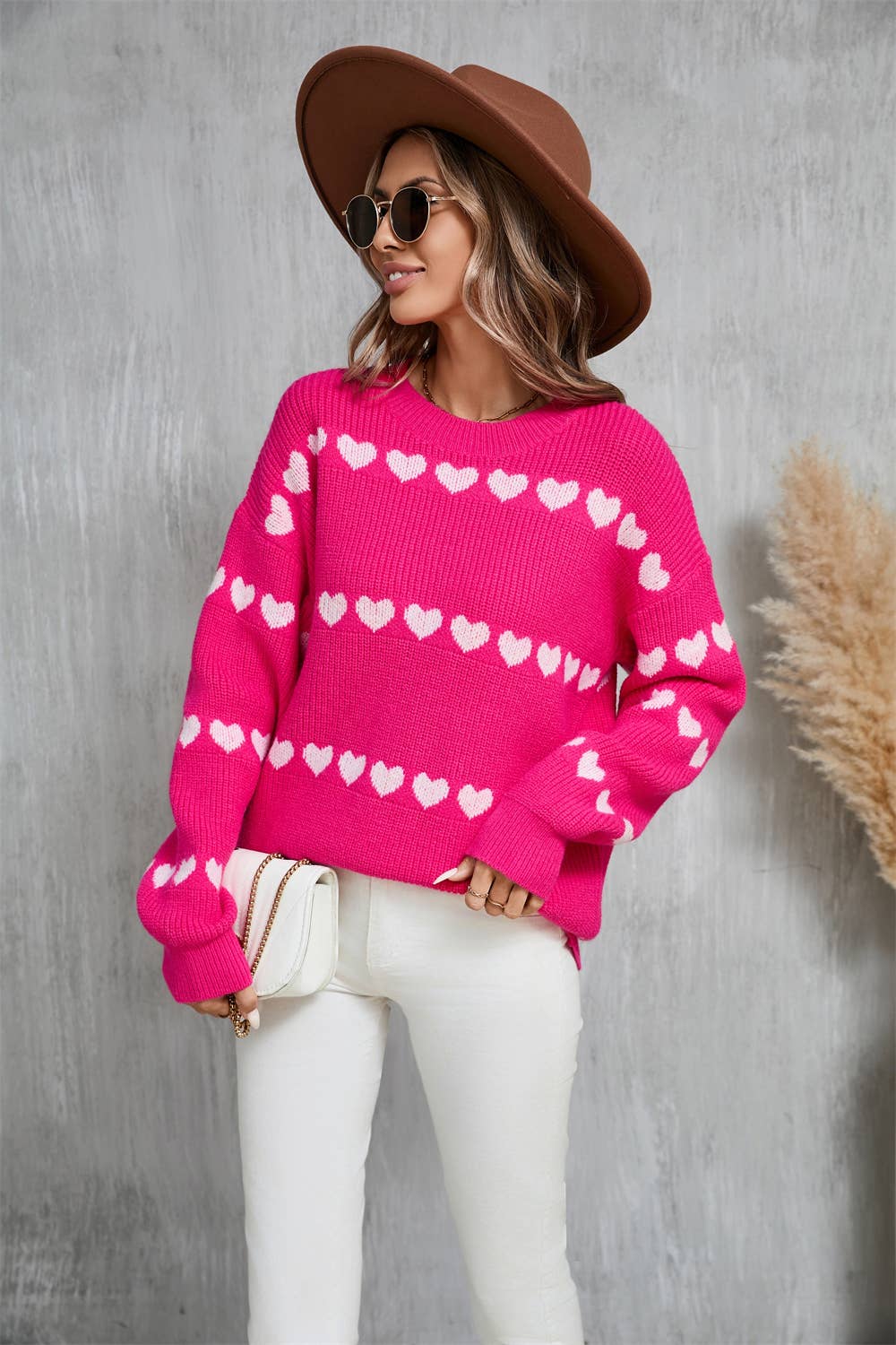 KNITWEAR LOVE FASHION PULLOVER SWEATER