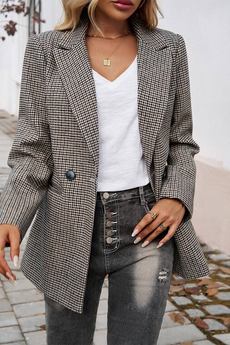 CWOCO0259_CONTRAST COLOR LAPEL BUTTON DOWN BLAZER