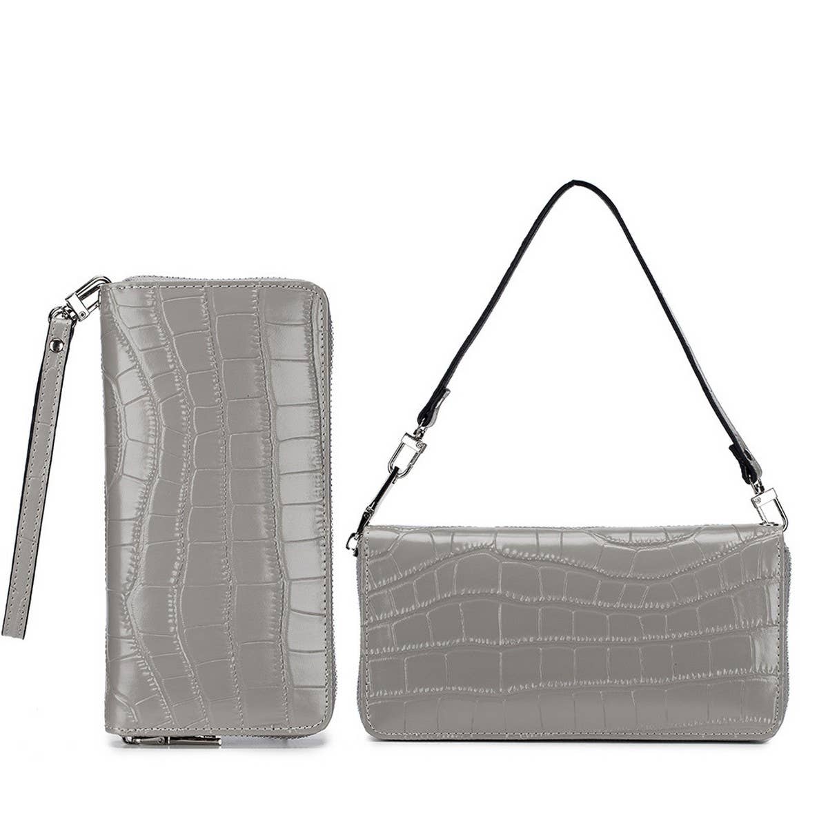 LONG LARGE CAPACITY GENUINE LEATHER FASHION WALLET_CWAB3816