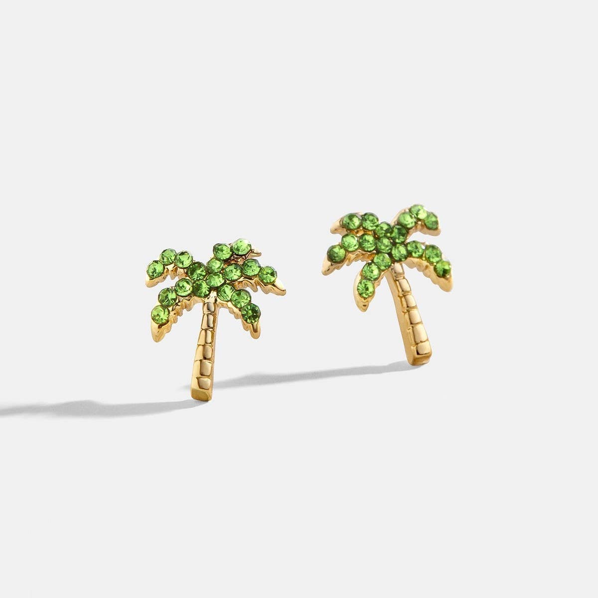 Summer Beach Fruit Stud Earrings Full CZ Copper_CWAJE5106