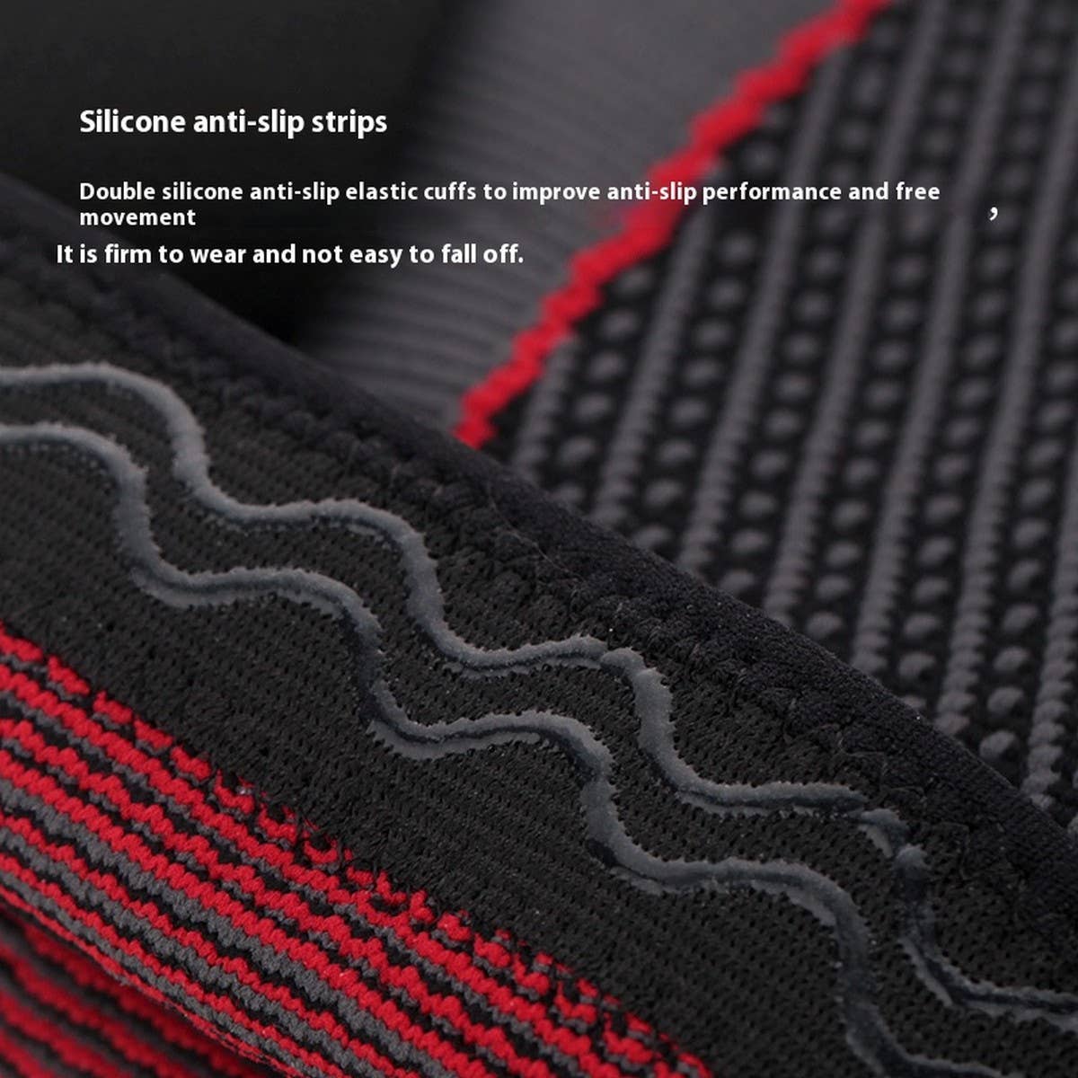 Unisex Knit Knee Support for Basketball & Fitness