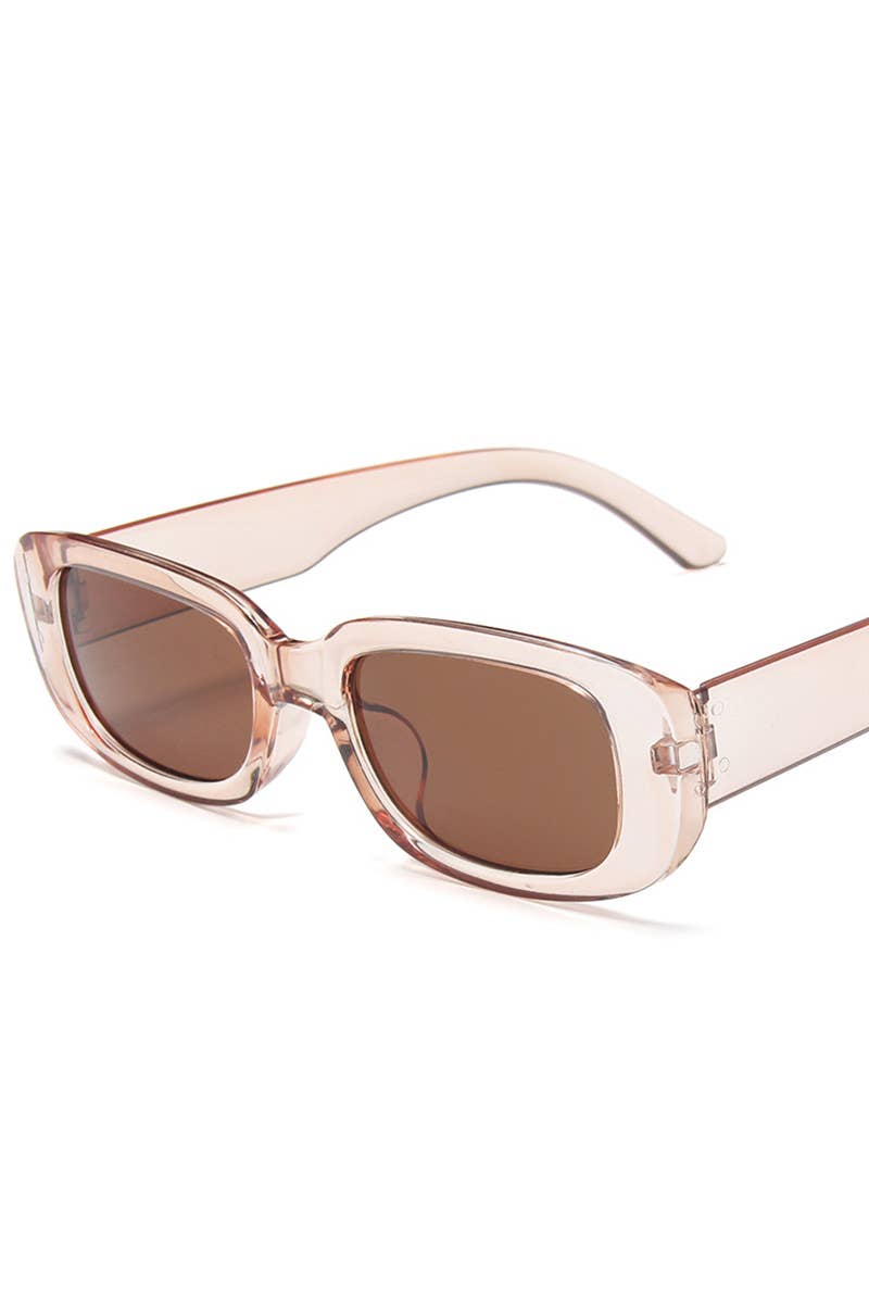 Trendy Small Square Sunglasses for Women, UV400