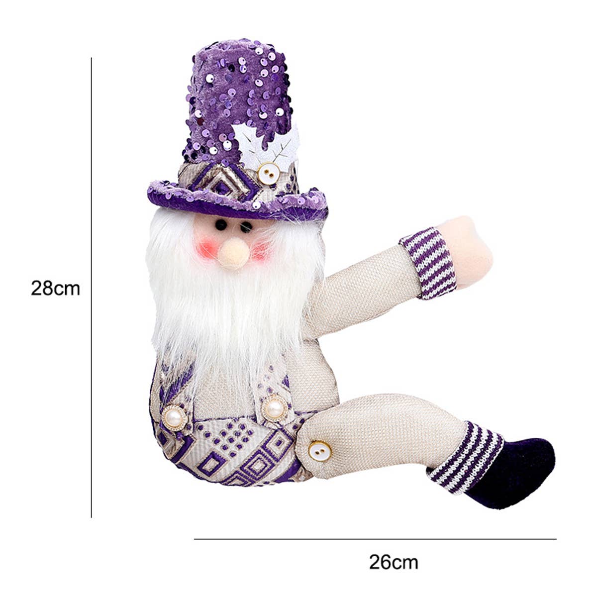 CWMM9416_CHRISTMAS CARTOON DOLL CURTAIN BUCKLE