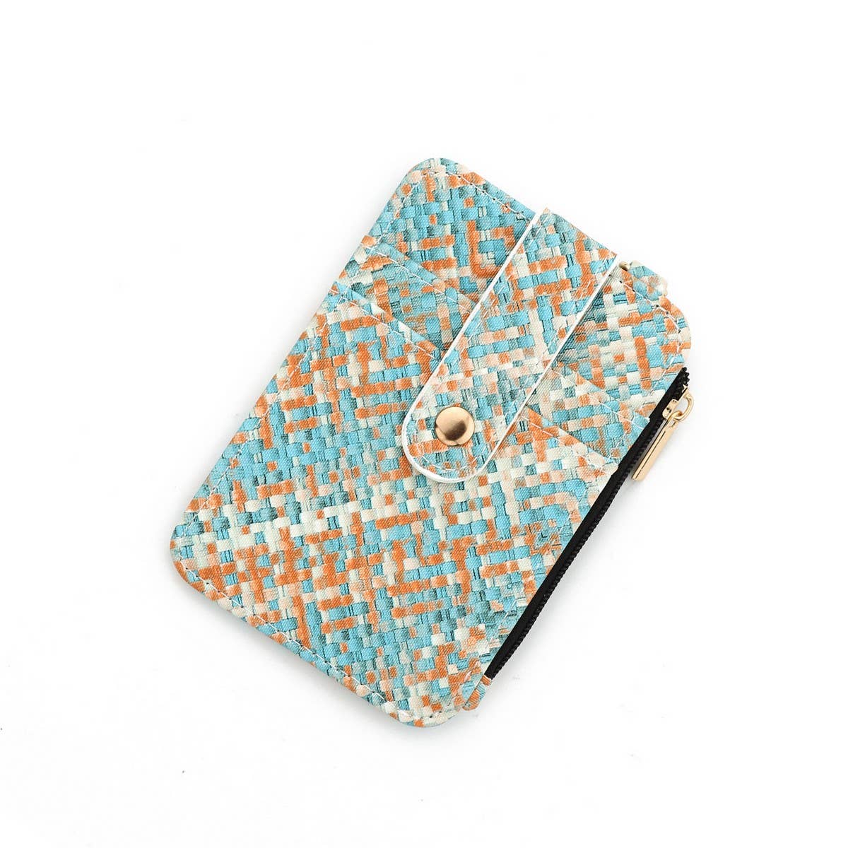 Leopard Mini Wallet PU Leather Card Coin Purse_CUAB00441