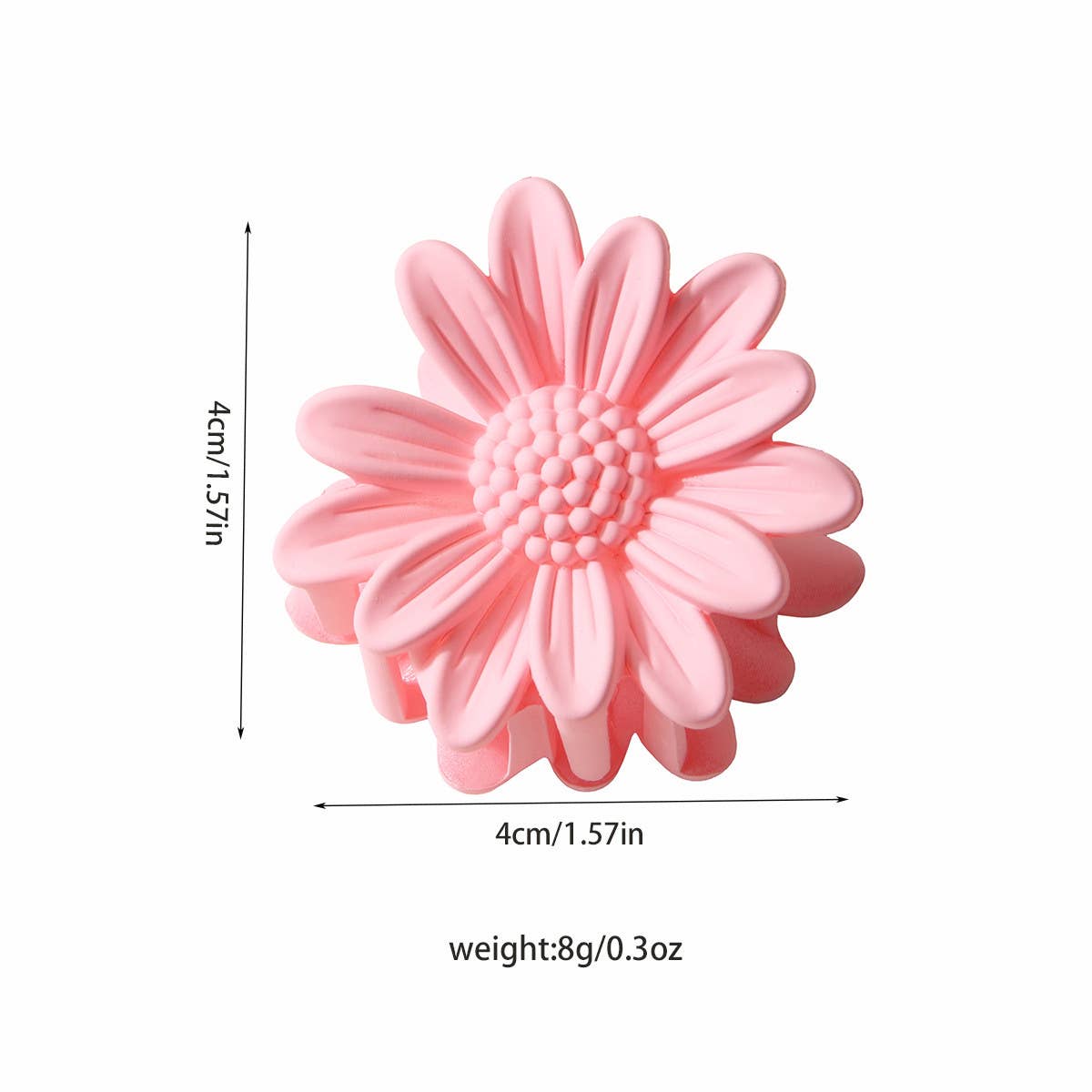 Candy Color Floral Claw Clip for Women & Girls_CWAHA1043