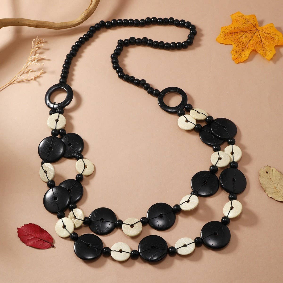 WOMEN'S RETRO ETHNIC STYLE SWEATER CHAIN