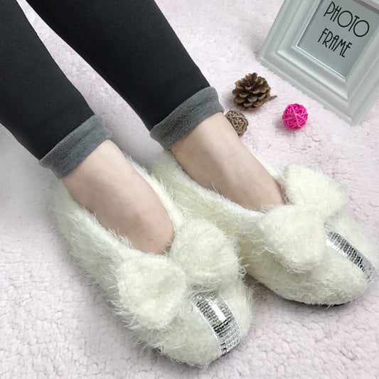 WOMEN'S THICK WARM INDOOR NON-SLIP SOCK SLIPPERS