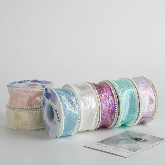 COLORFUL FISHTAIL FLOWER GIFT DIY RIBBON