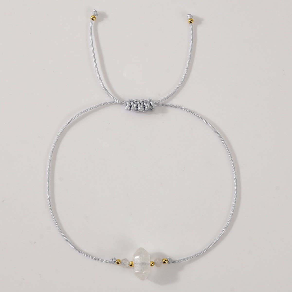 AMETHYST SEMI-PRECIOUS GEMSTONE BRACELET_CWAB4642