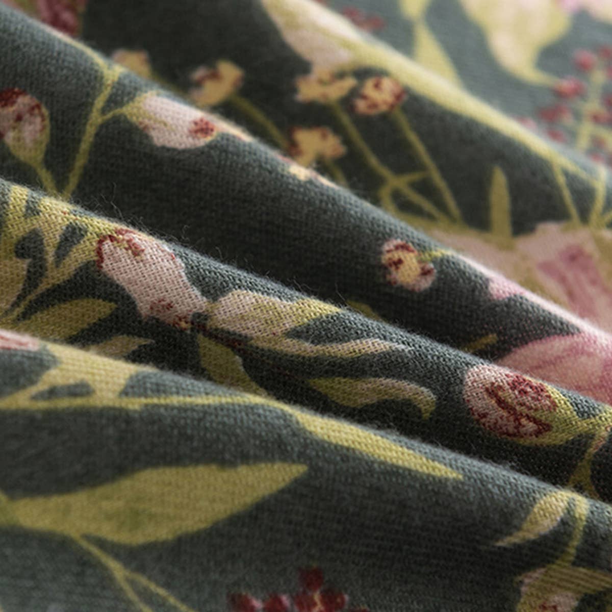 Floral Print Winter Scarf??Soft Elegant Long Shawl