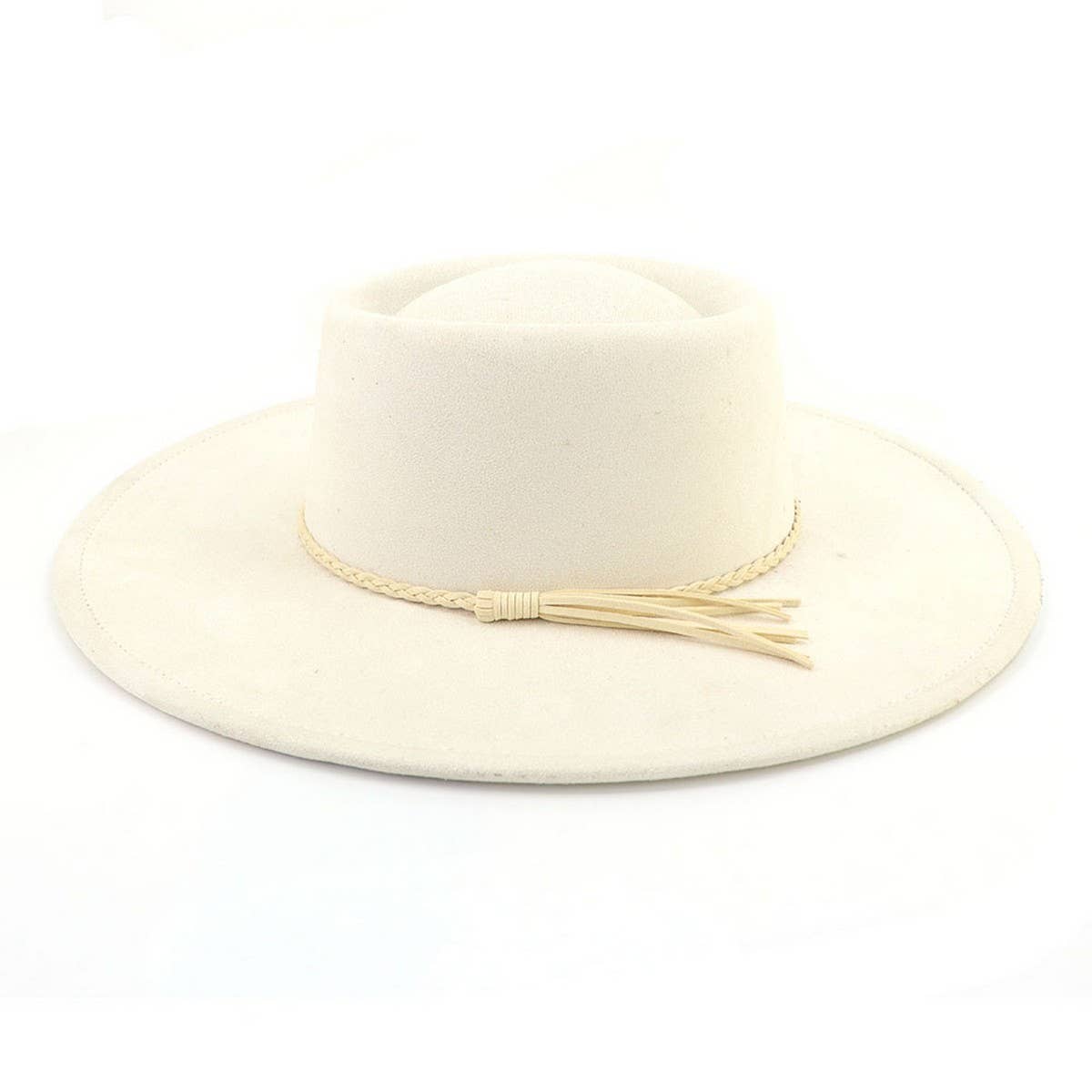COUPLE WIDE BRIM HAT FLAT BRIM GENTLEMAN HAT_CWAH1771