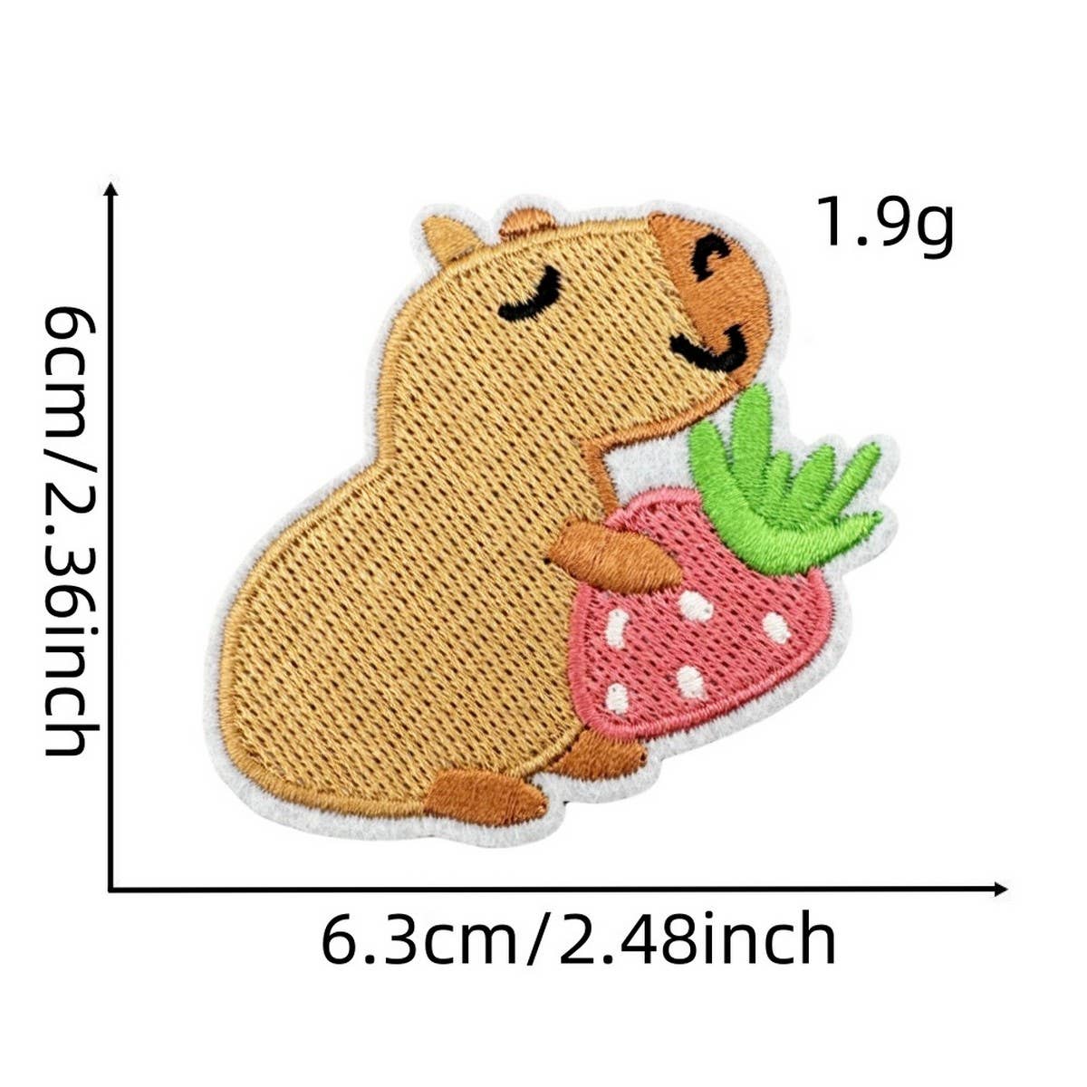 CUTE CARTOON ANIMAL SERIES EMBROIDERED PATCH