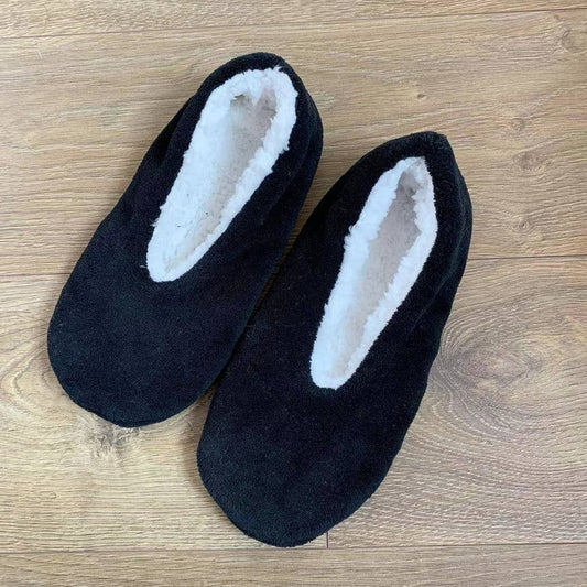 ADULT MEN'S INDOOR HOME SHOES THICKENED VELVET_CWMS1186