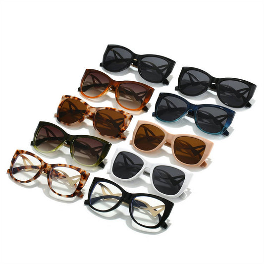 EUROPEAN AND AMERICAN TRENDY CAT EYE SUNGLASSES_CWASG0418